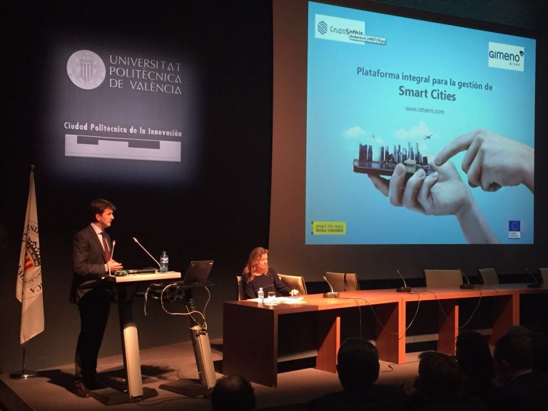 Presentación Iotsens durante la III Jornada sobre Ciudades Seguras