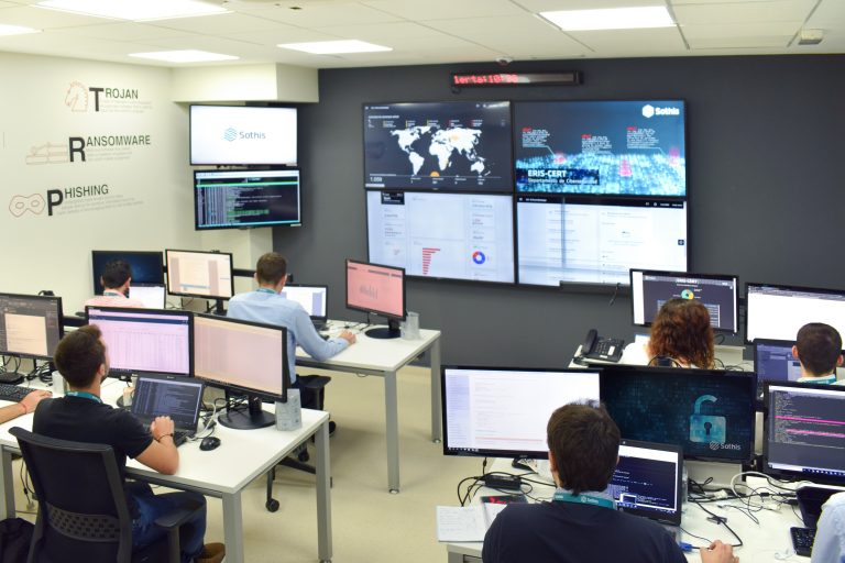 Imagen del Centro de Operaciones de Seguridad de Sothis.